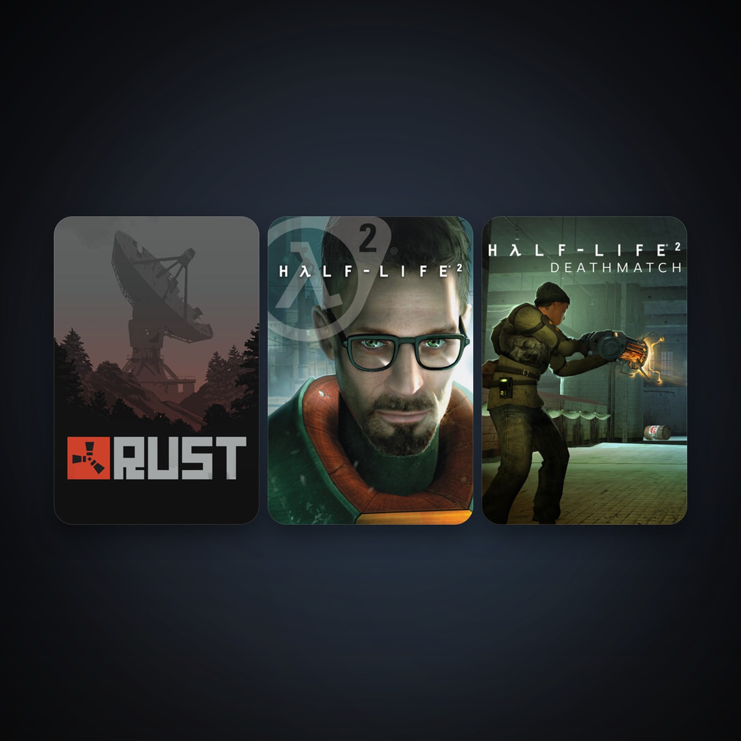 Half-Life 2 + Half-Life 2: Deathmatch, 5 games, clean — HabibiAccounts