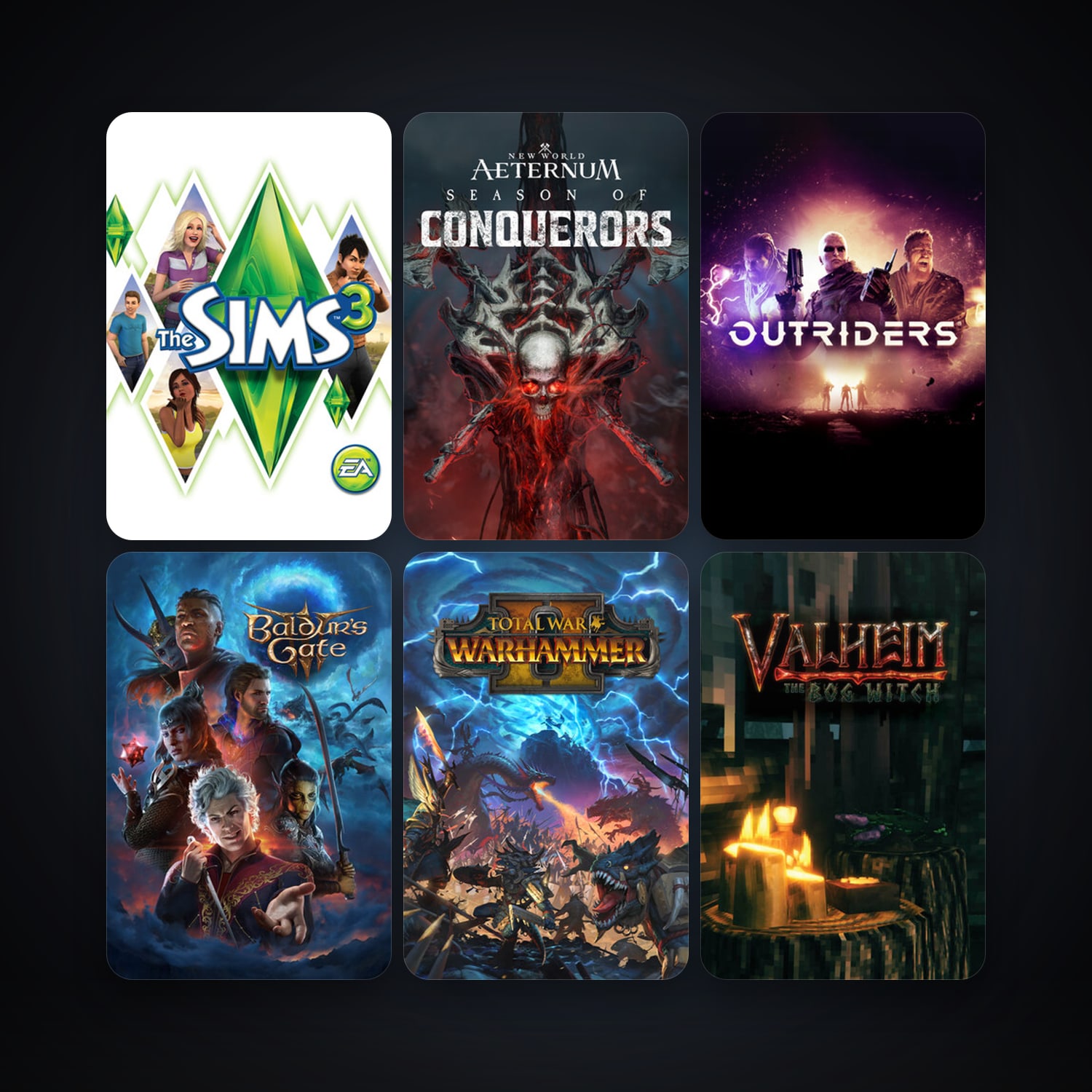 Warhammer 40,000: Dawn of War - Soulstorm + The Sims 3, 17 games, clean — HabibiAccounts