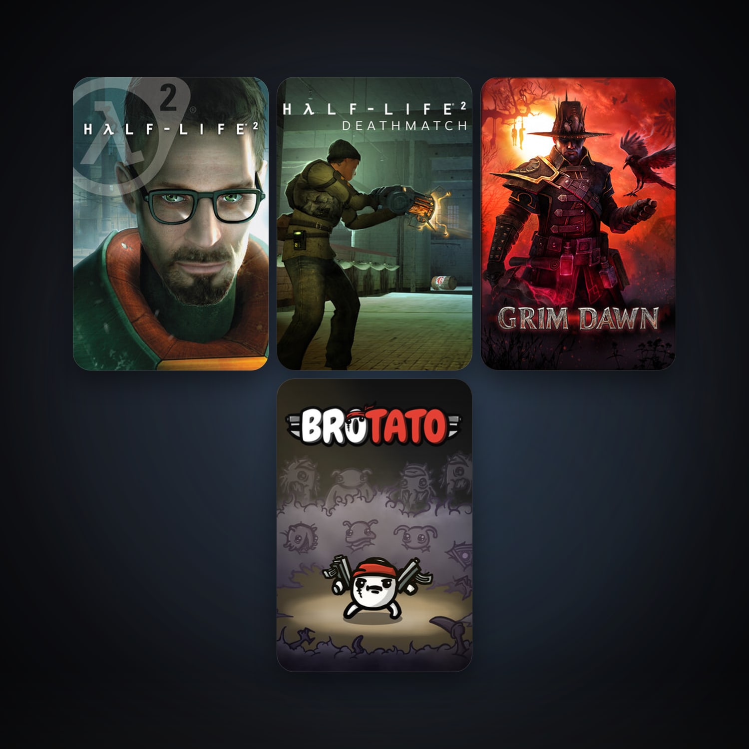 Half-Life 2 + Half-Life 2: Deathmatch, 5 games, clean — HabibiAccounts