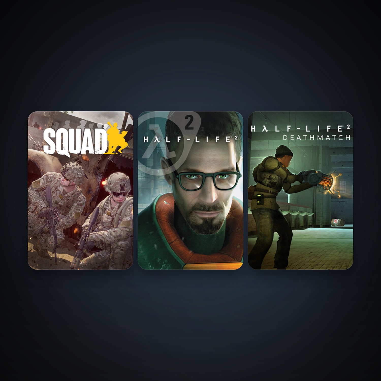 Half-Life 2 + Half-Life 2: Deathmatch, 5 games, clean — HabibiAccounts