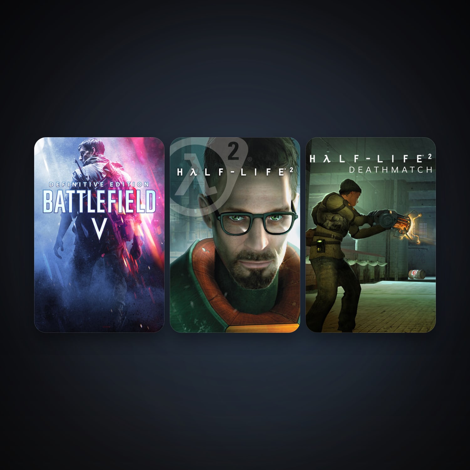Half-Life 2 + Half-Life 2: Deathmatch, 4 games, clean — HabibiAccounts