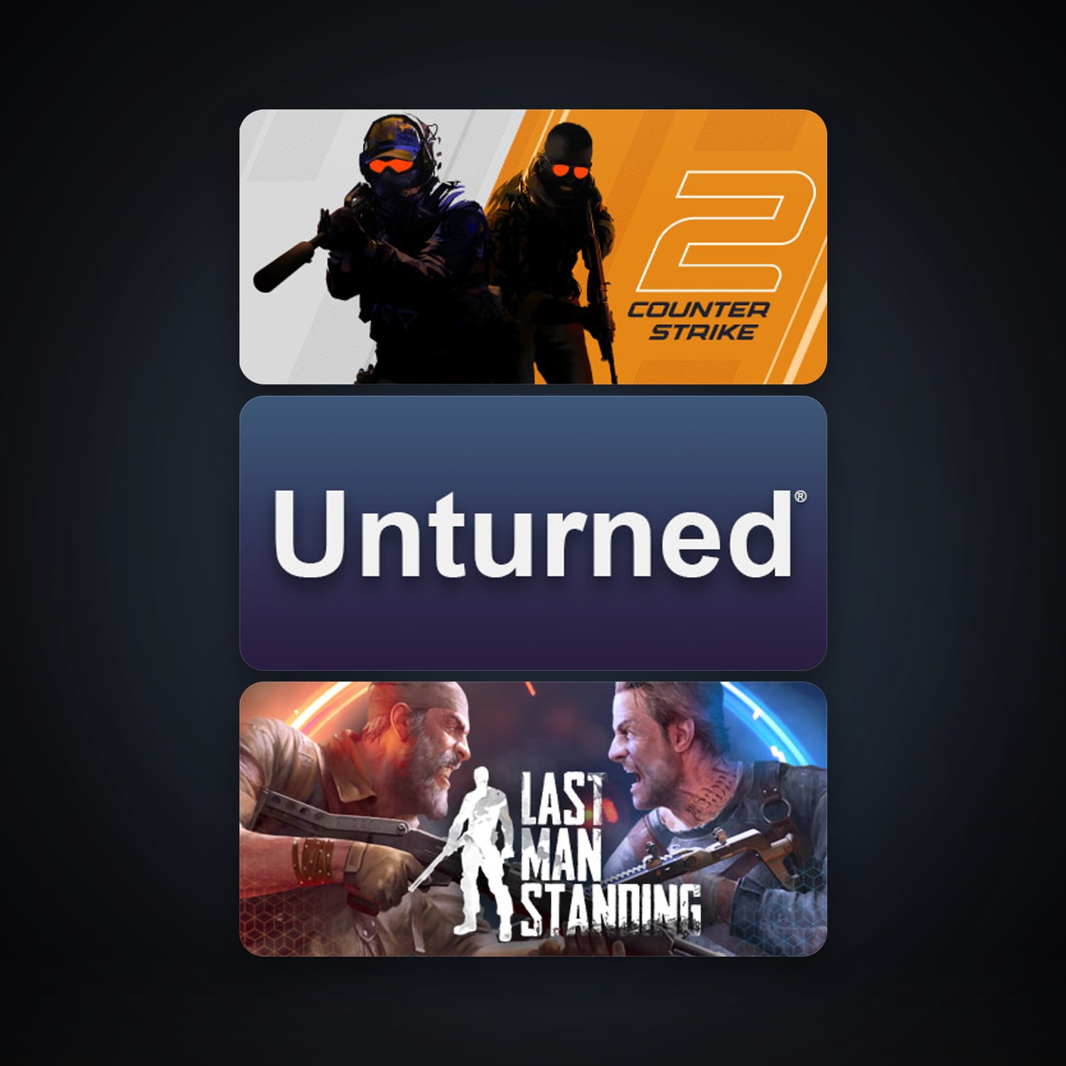 CS2 Prime + Unturned, 7 games, clean — HabibiAccounts