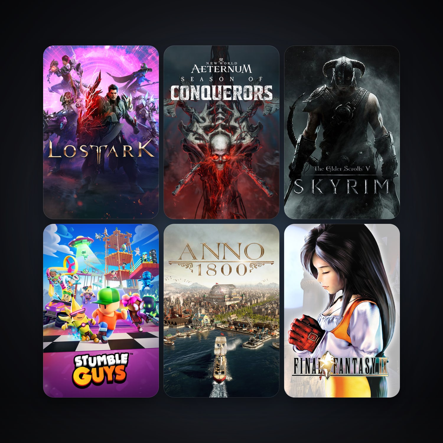 FINAL FANTASY VII + Borderlands 2, 29 games, clean — HabibiAccounts