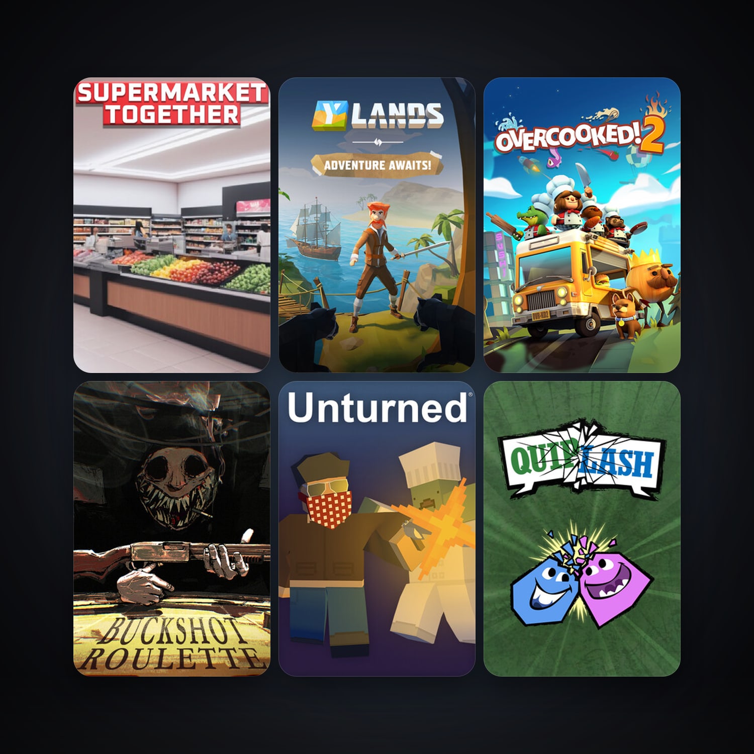 Ylands + Unturned, 23 games, clean — HabibiAccounts