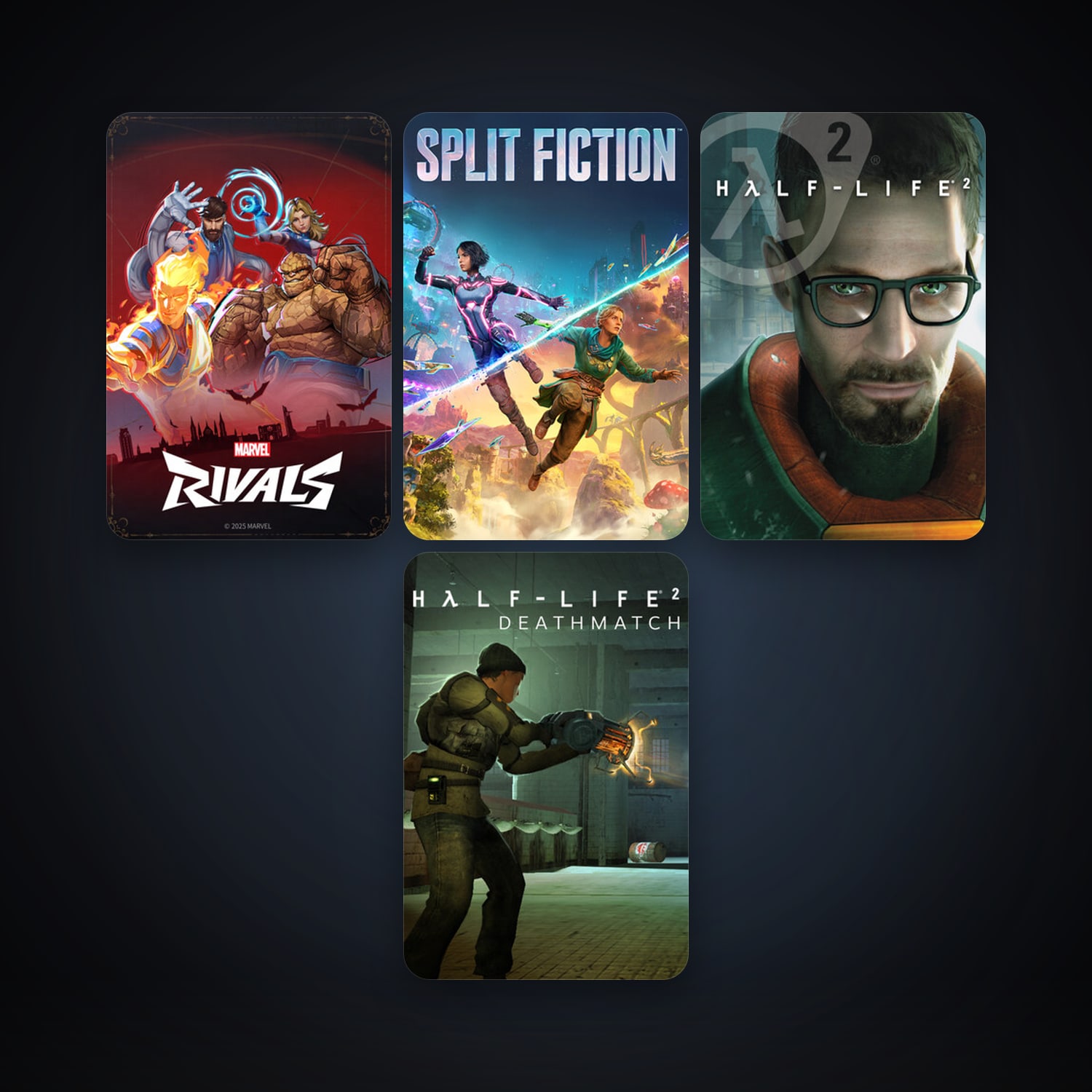 Half-Life 2 + Half-Life 2: Deathmatch, 5 games, clean — HabibiAccounts
