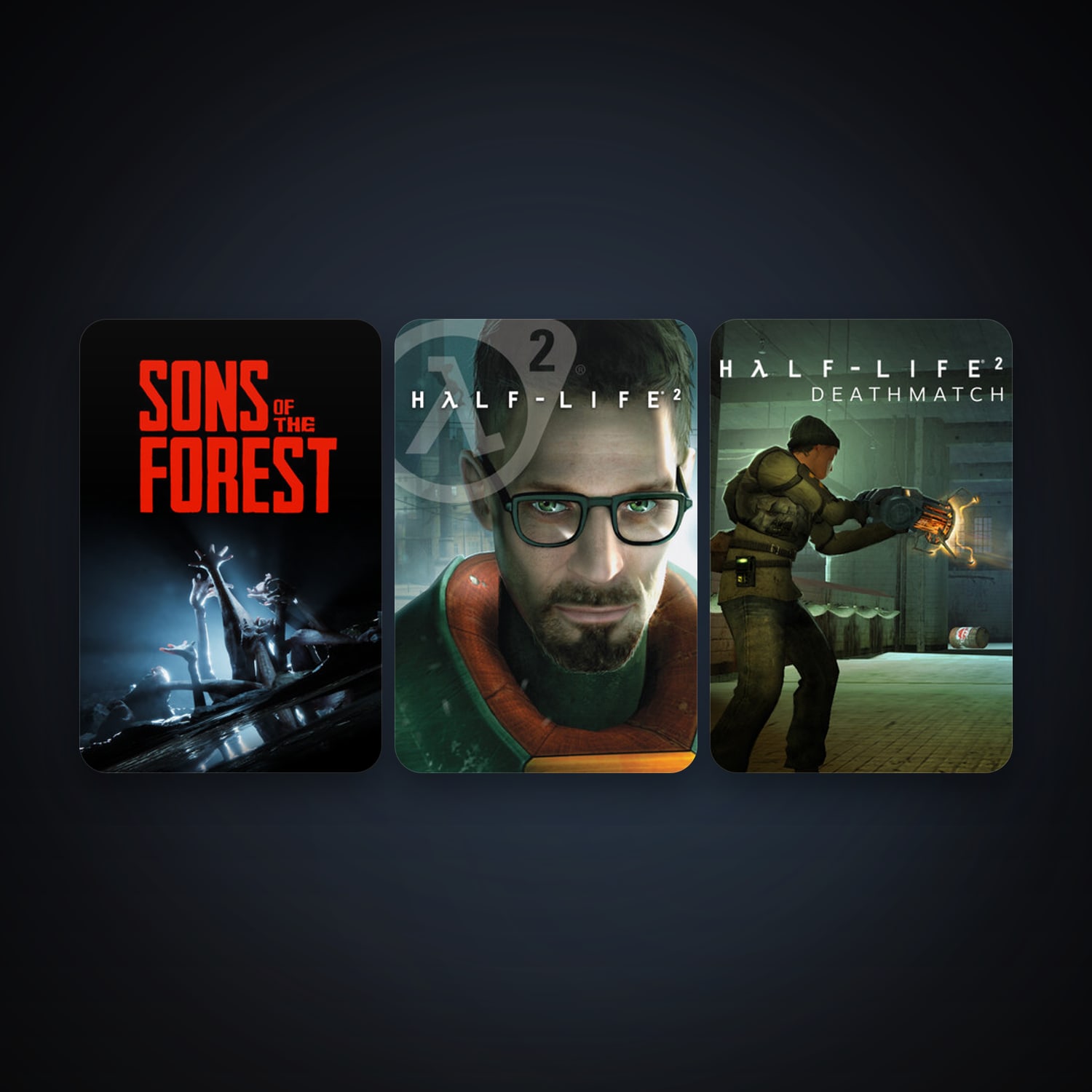 Half-Life 2 + Half-Life 2: Deathmatch, 4 games, clean — HabibiAccounts