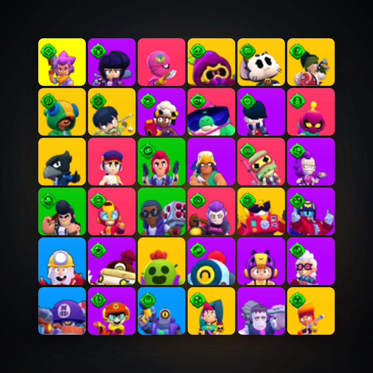 106 Brawlers | 45.1K Trophies — Supercell Account — HabibiAccounts