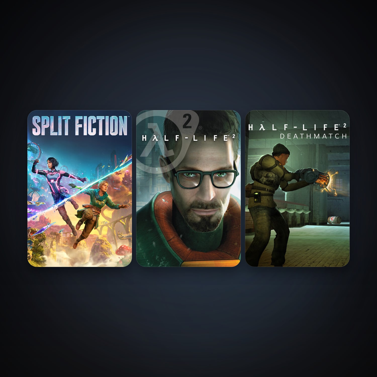 Half-Life 2 + Half-Life 2: Deathmatch, 4 games, clean — HabibiAccounts
