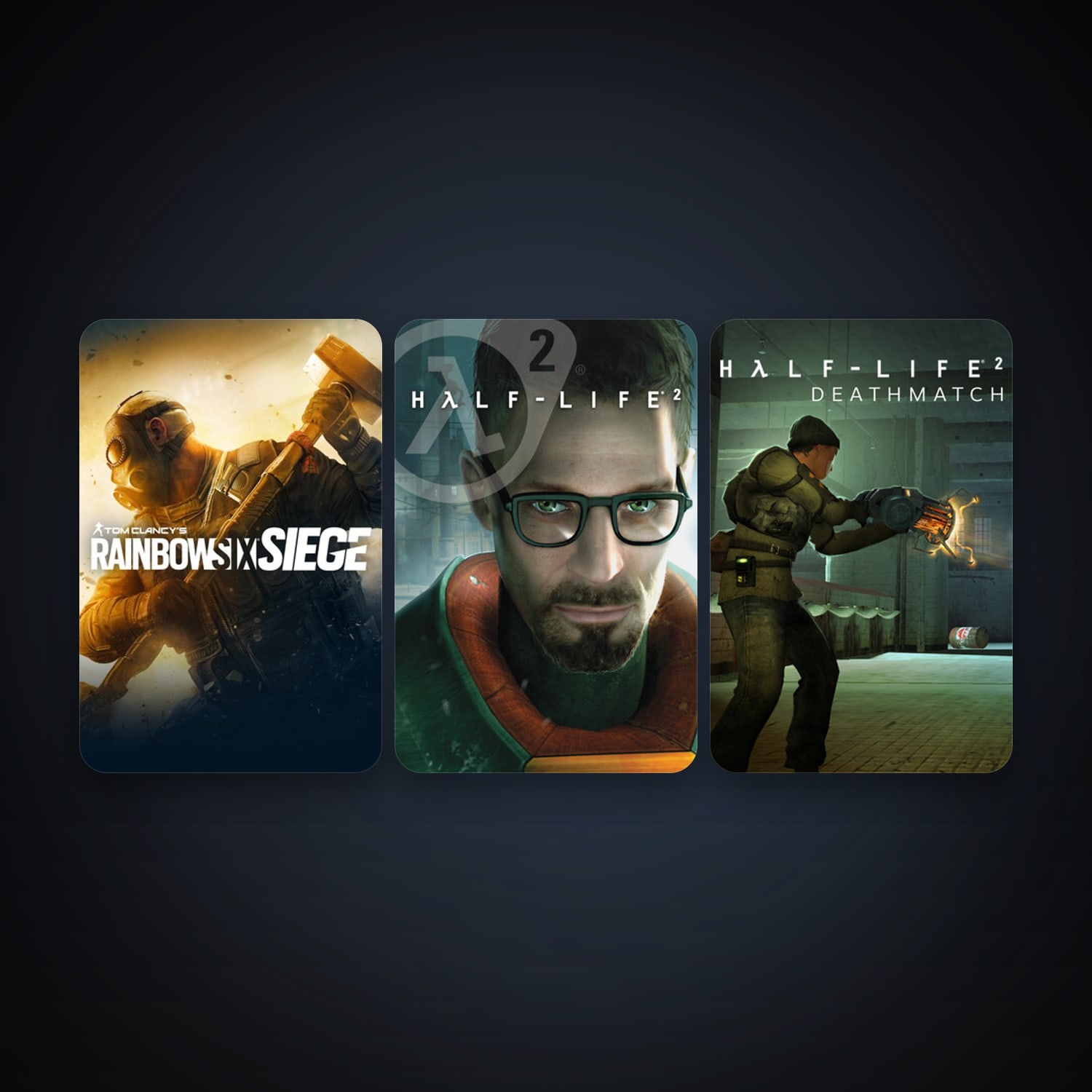 Half-Life 2 + Half-Life 2: Deathmatch, 5 games, clean — HabibiAccounts