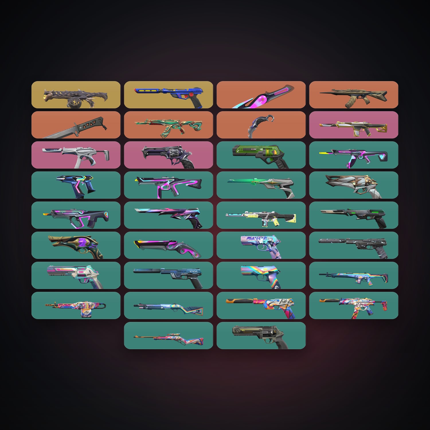 NA Diamond 2 locker — 3 knives, 34 skins, lvl 208 — HabibiAccounts