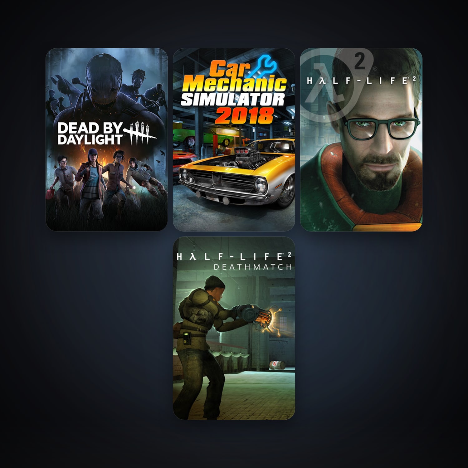 Half-Life 2 + Half-Life 2: Deathmatch, 5 games, clean — HabibiAccounts