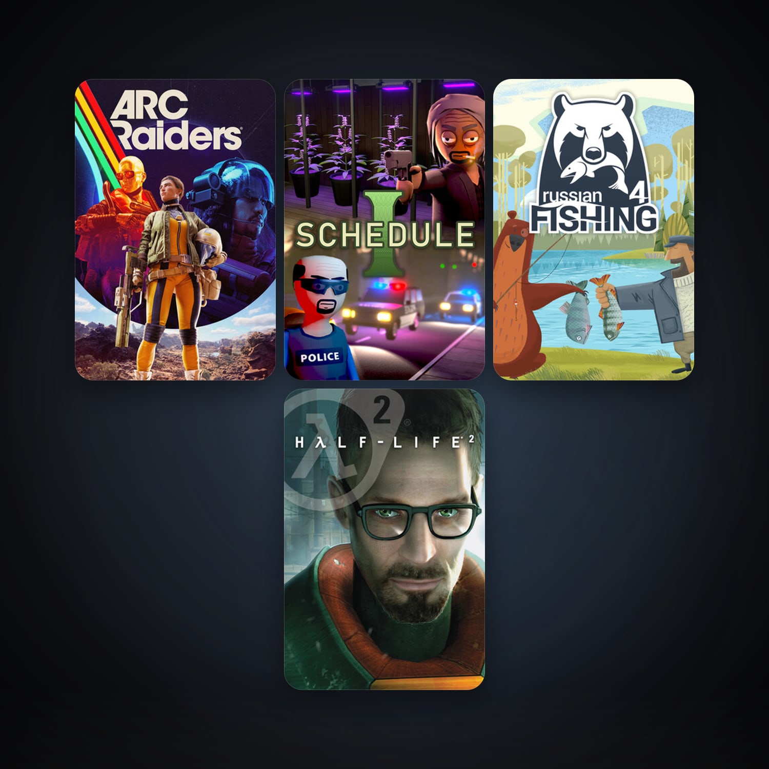 Half-Life 2 + Half-Life 2: Deathmatch, 7 games, clean — HabibiAccounts
