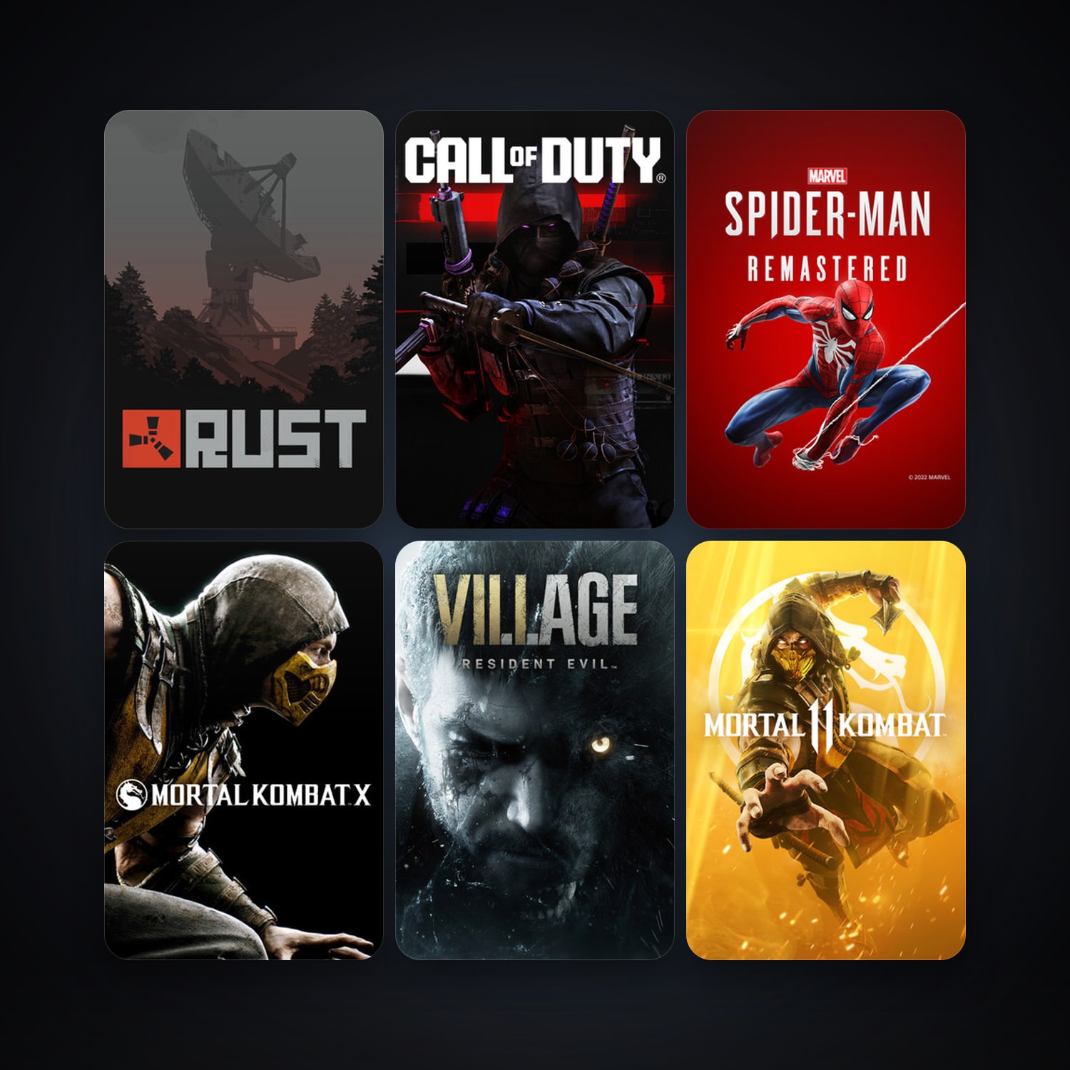 Rust + Unturned, 35 games, clean — HabibiAccounts
