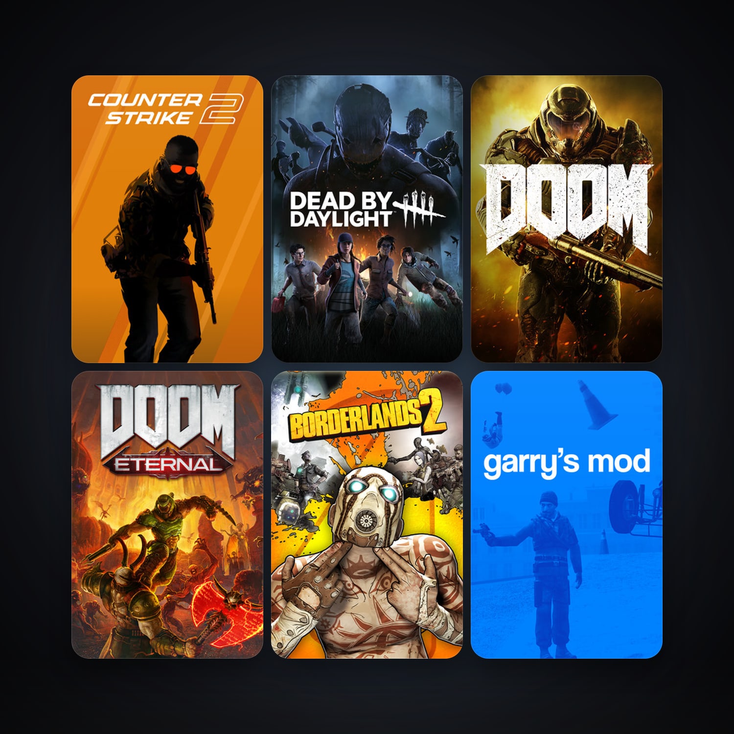 CS2 Prime + Garry's Mod, 50 games, Steam 15, clean — HabibiAccounts