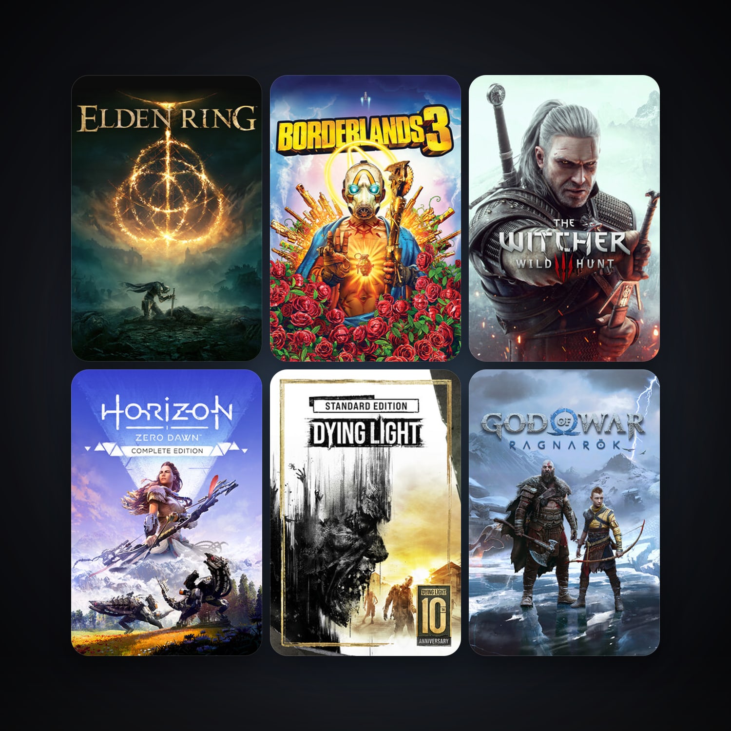 Dying Light + The Witcher 3: Wild Hunt, 42 games, clean — HabibiAccounts