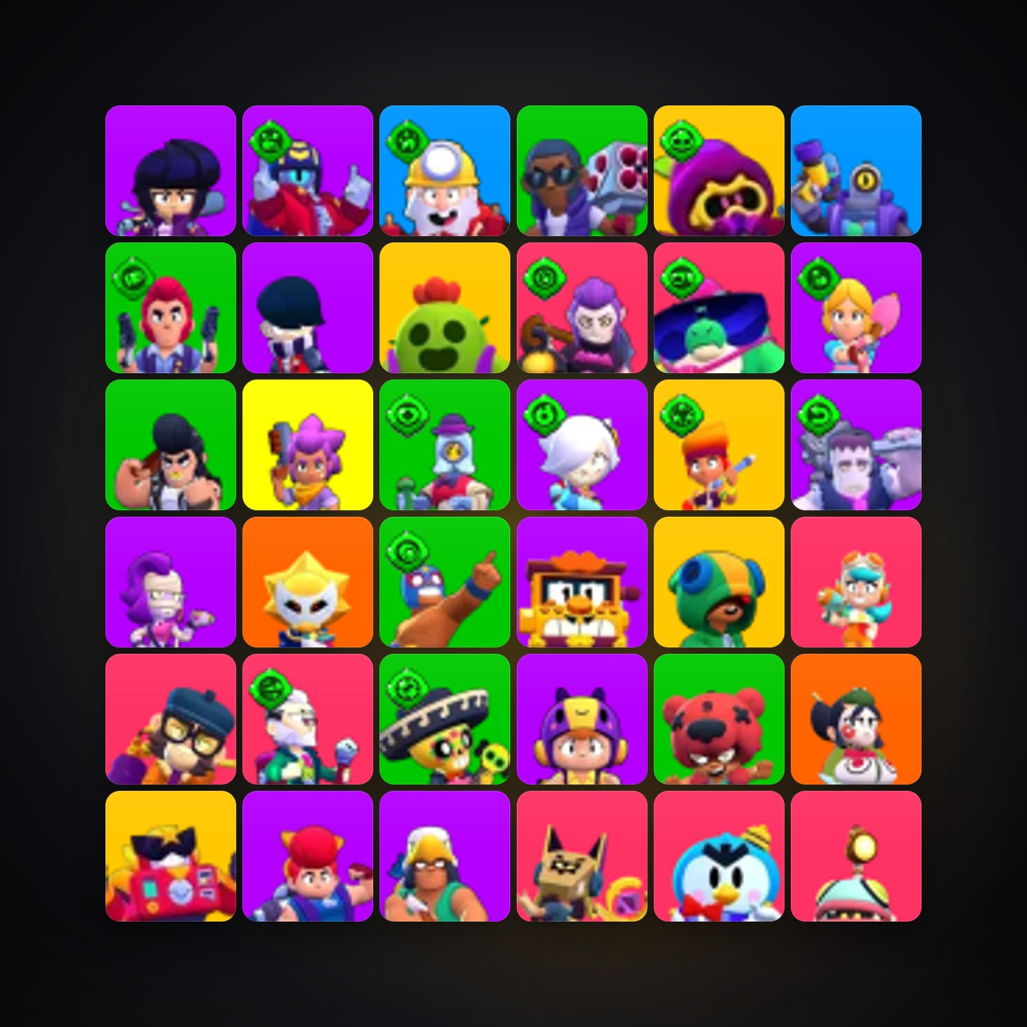 106 Brawlers | 38.3K Trophies — HabibiAccounts