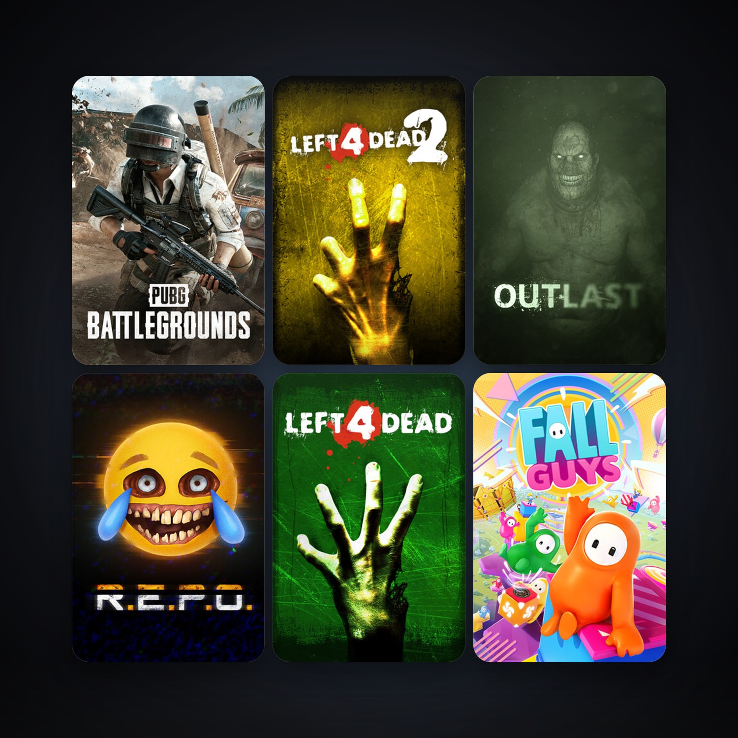 Left 4 Dead + Left 4 Dead 2, 29 games, clean — HabibiAccounts