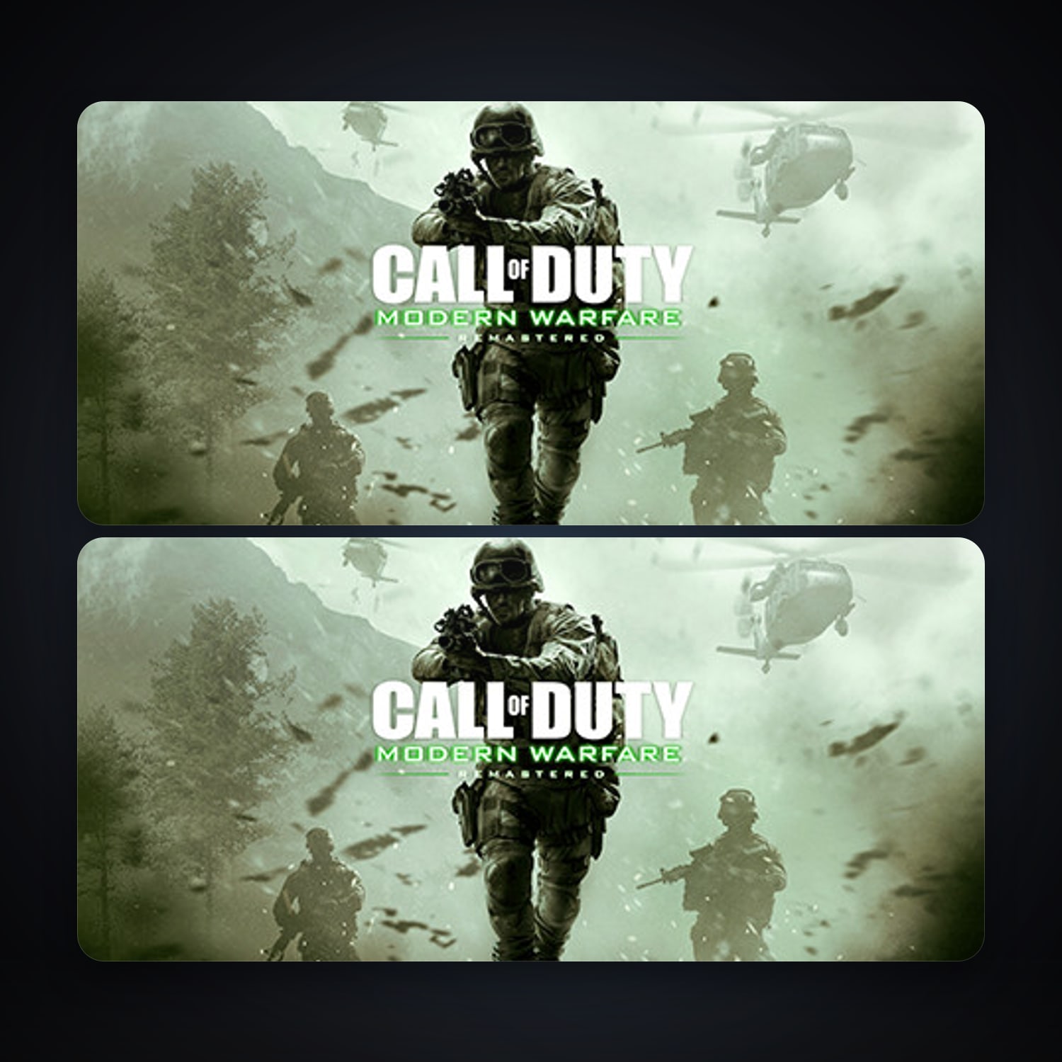 Call of Duty: Modern Warfare Remastered + Call of Duty: Infinite Warfare Digital Legacy Edition - Upgrade, 2 games, clean — HabibiAccounts