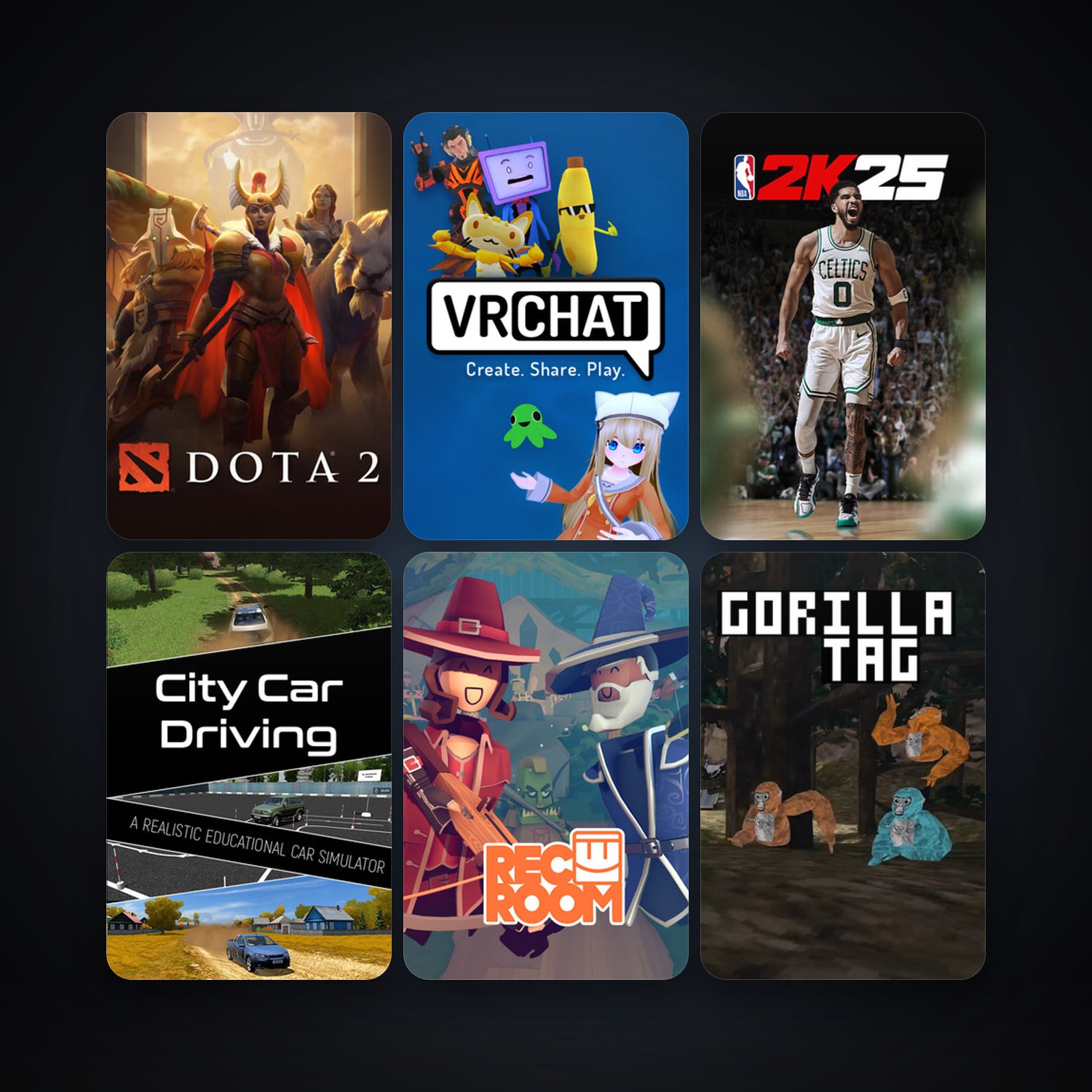 Dota 2 + Garry's Mod, 17 games, clean — HabibiAccounts
