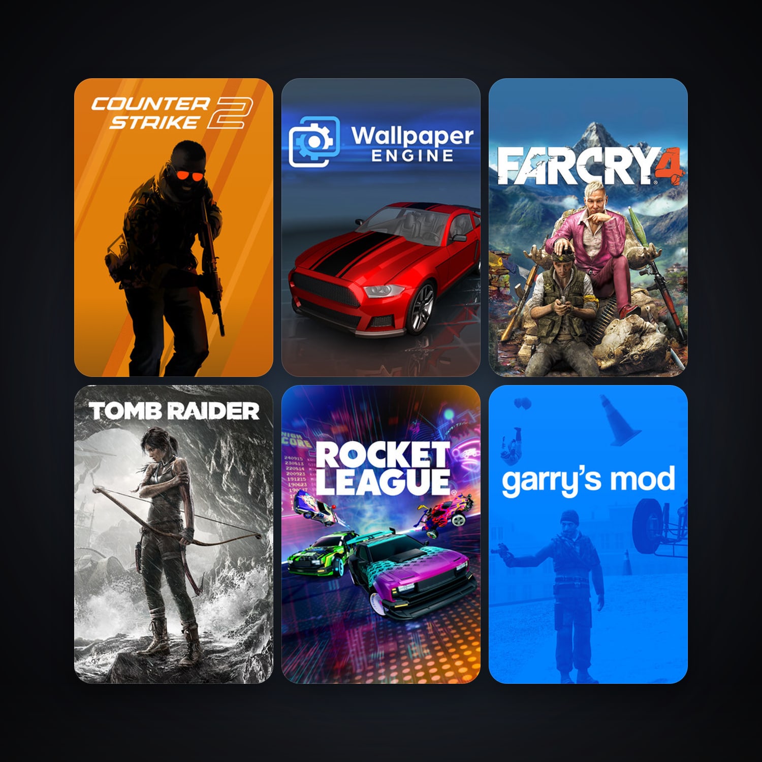Left 4 Dead 2 + CS2 Prime, 12 games, clean — HabibiAccounts