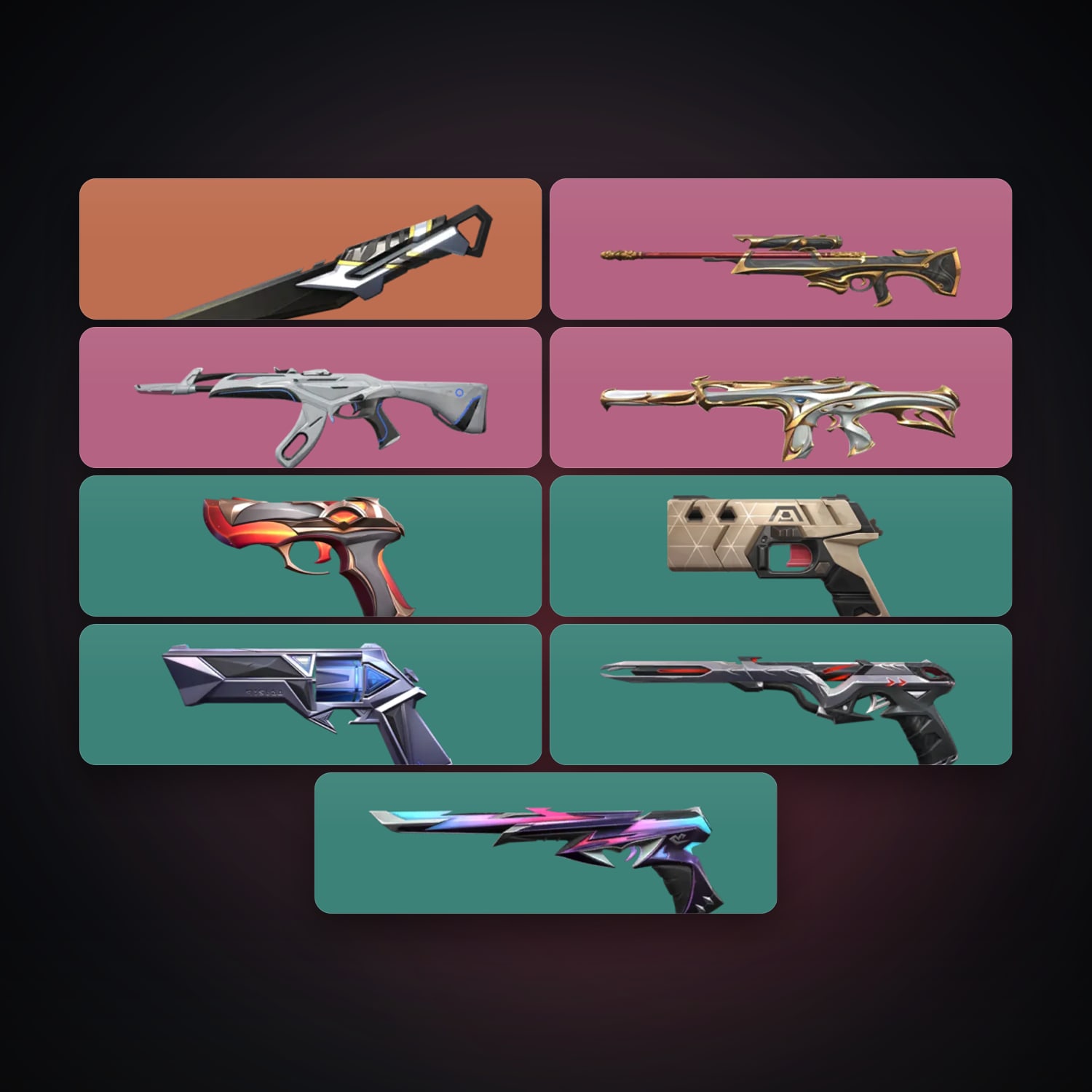 AP Silver 3 locker — 1 knives, 10 skins, lvl 166 — HabibiAccounts