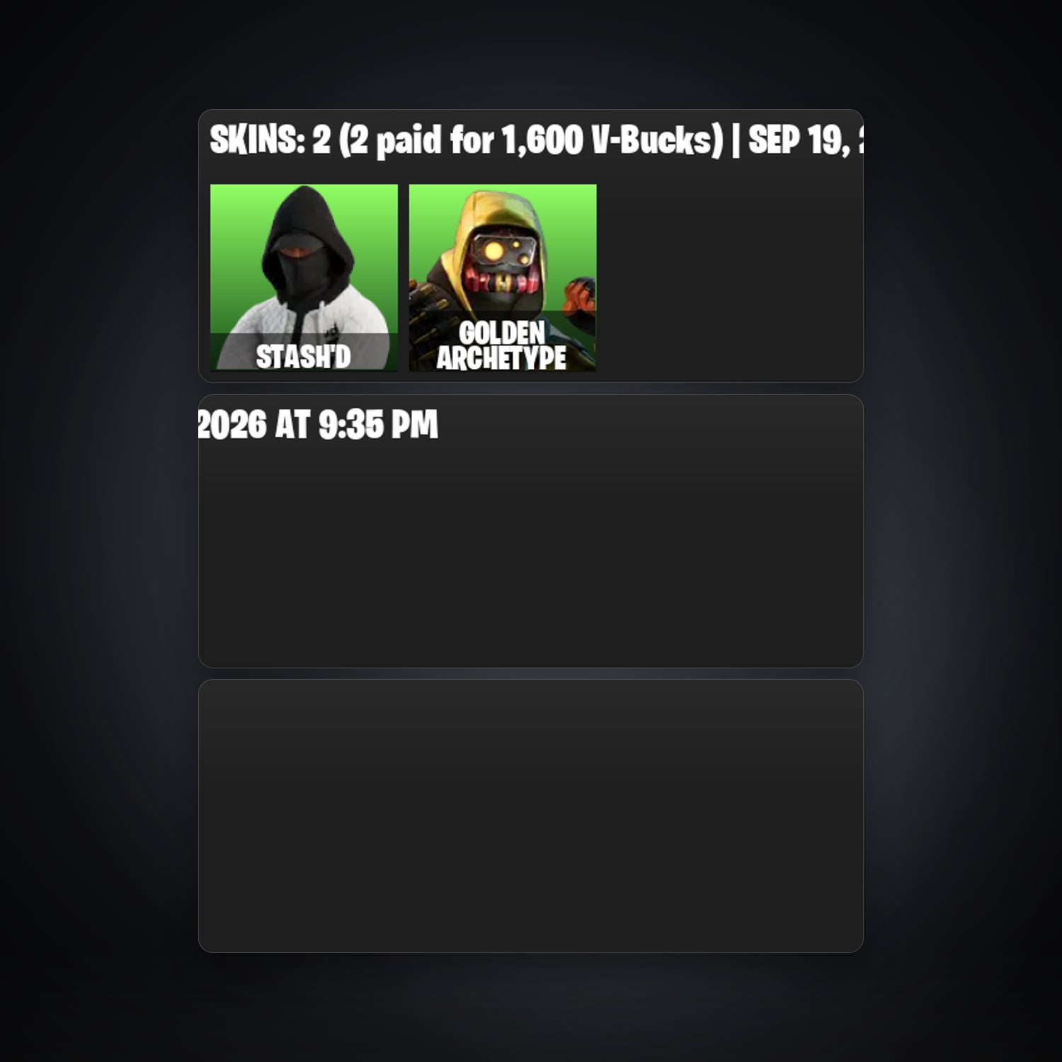 Epic — 1 games — HabibiAccounts