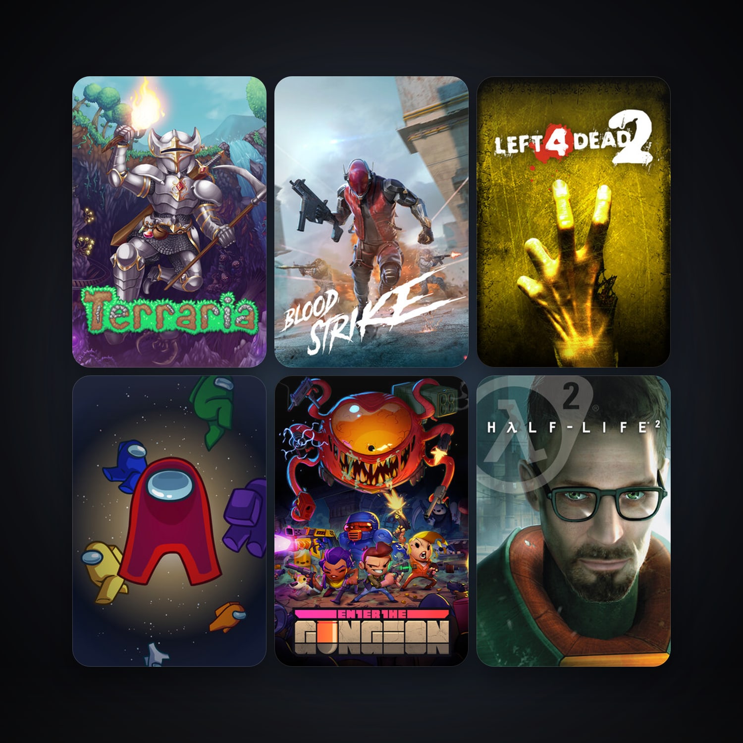 Half-Life 2 + Left 4 Dead 2, 26 games, clean — HabibiAccounts