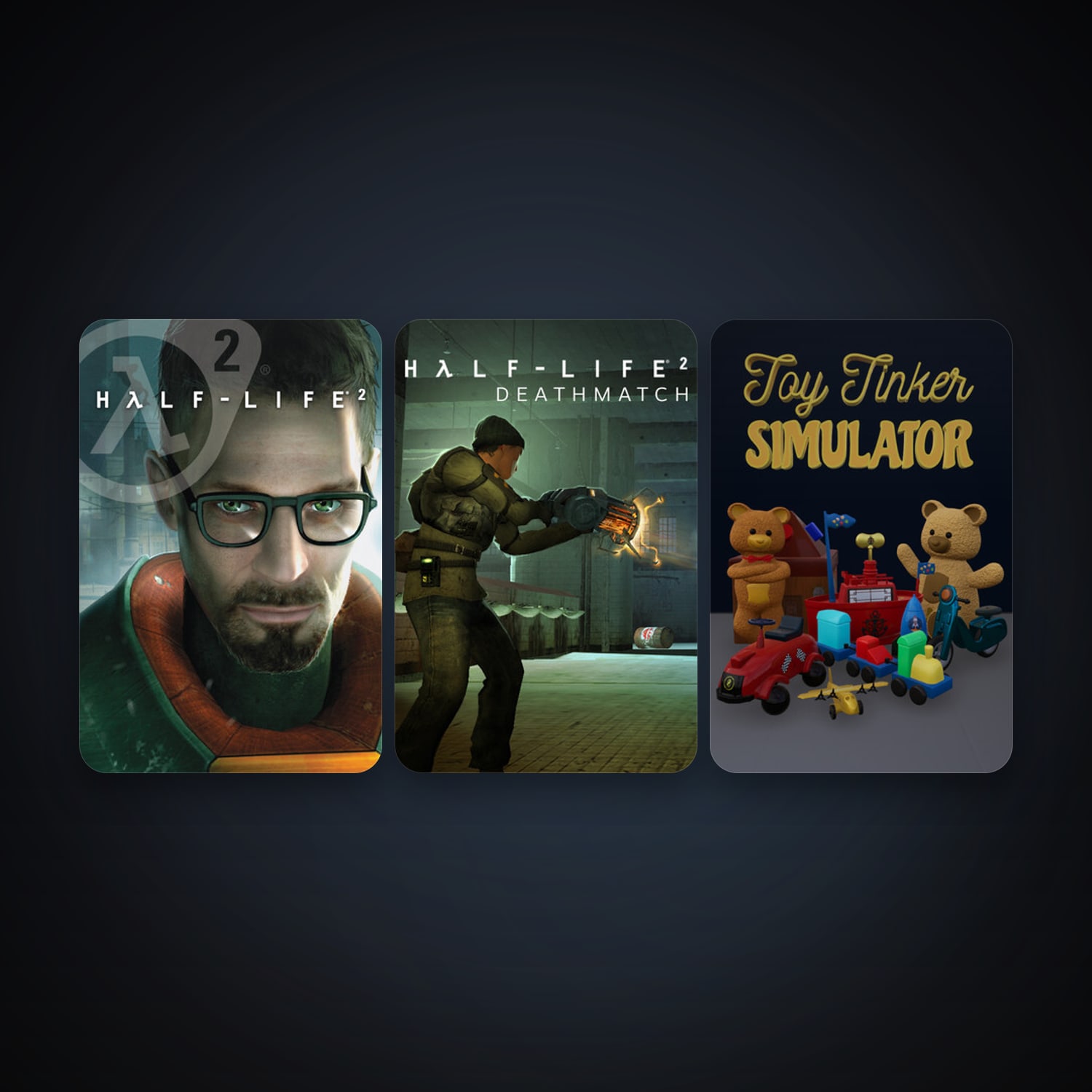 Half-Life 2 + Half-Life 2: Deathmatch, 6 games, clean — HabibiAccounts