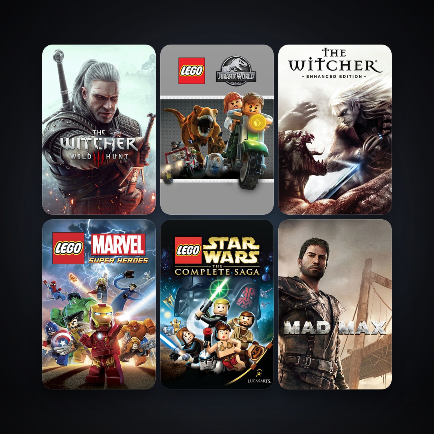 Team Fortress 2 + The Witcher: Enhanced Edition Director's Cut, 40 games, clean — HabibiAccounts