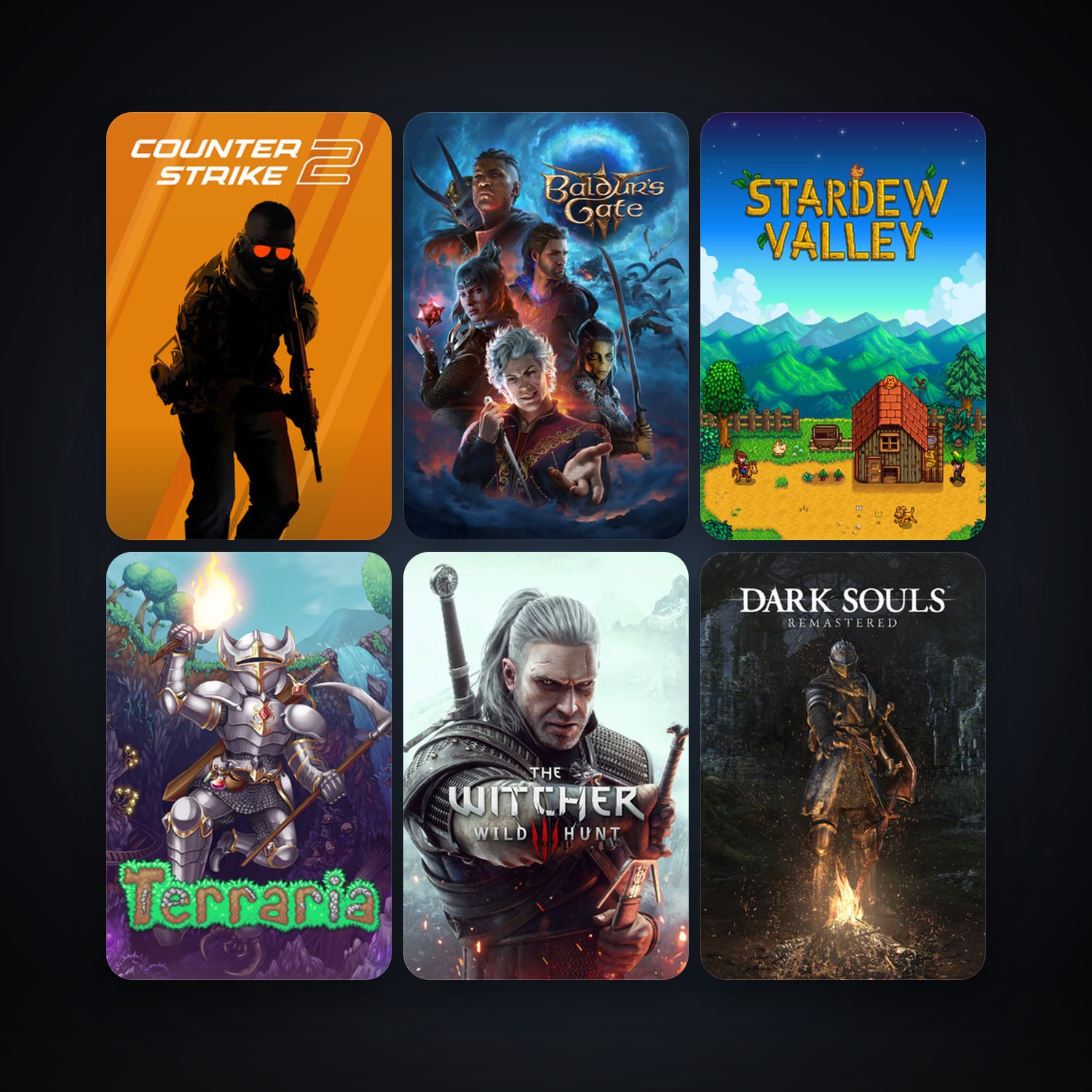 CS2 Prime + Terraria, 265 games, Steam 57, clean — HabibiAccounts