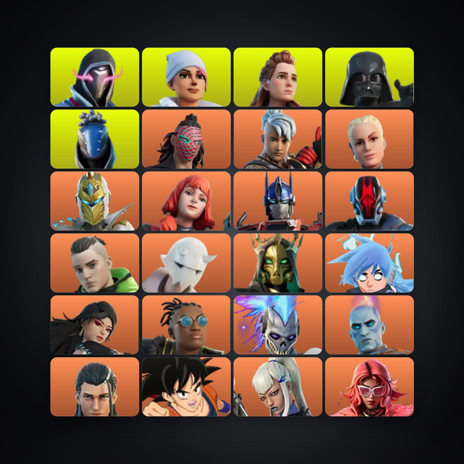 Fortnite account with Kado Thorne & Ronin — 291 skins — 1.7K V-Bucks — lvl 4732 — HabibiAccounts