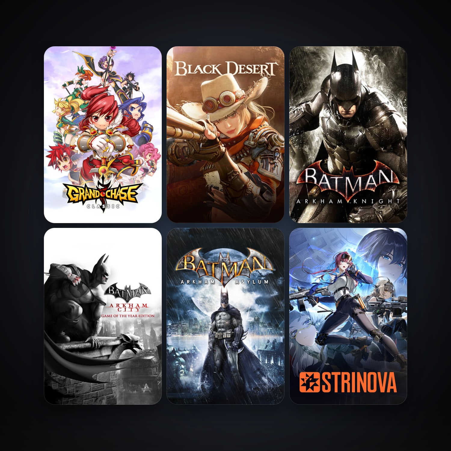 Free CS2 (No Prime) + Batman: Arkham Asylum Game of the Year Edition, 35 games, clean — HabibiAccounts