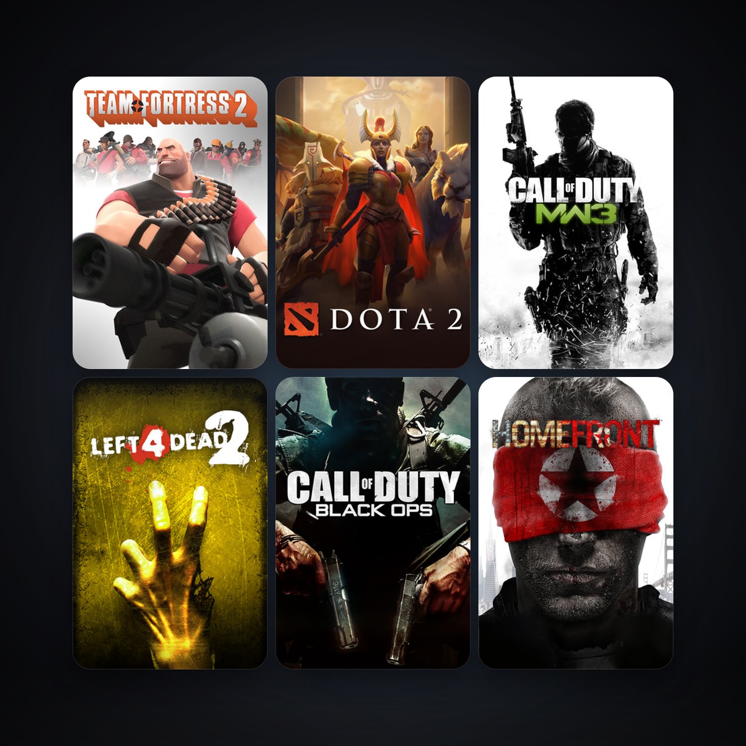 Half-Life 2 + Half-Life 2: Deathmatch, 14 games, clean — HabibiAccounts