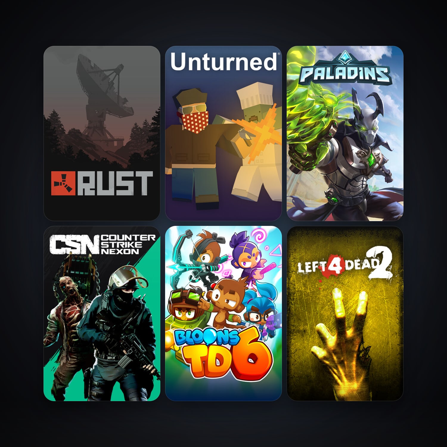 Left 4 Dead 2 + Free CS2 (No Prime), 51 games, clean — HabibiAccounts
