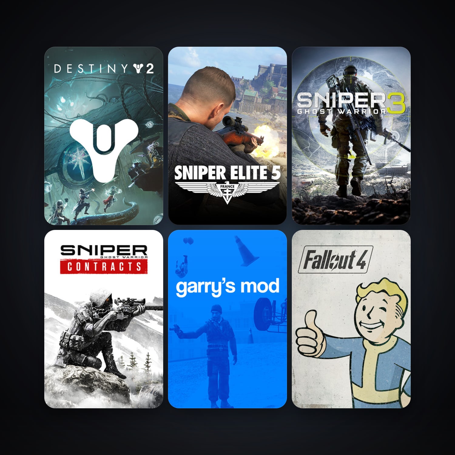 Garry's Mod + Free CS2 (No Prime), 31 games, clean — HabibiAccounts
