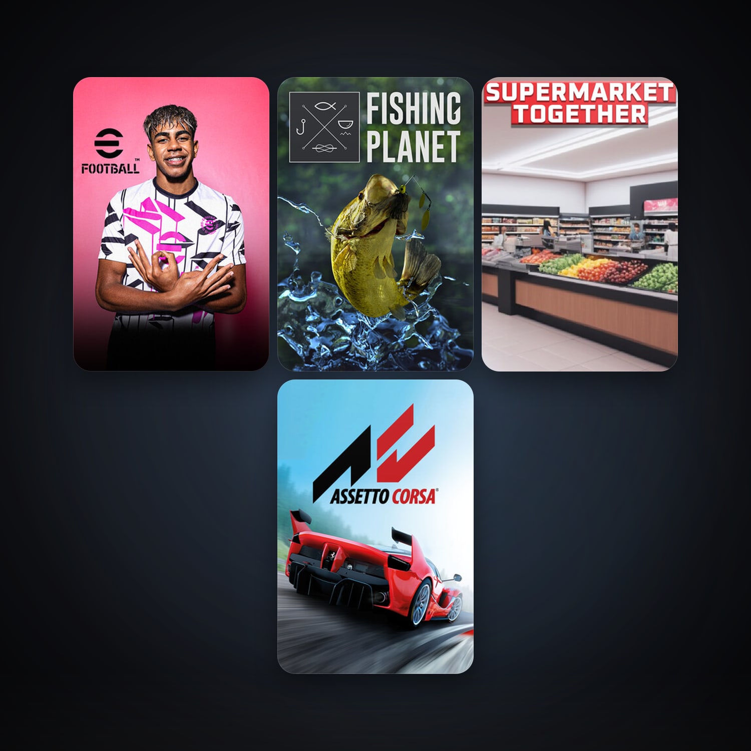 Free CS2 (No Prime) + Assetto Corsa, 15 games, clean — HabibiAccounts