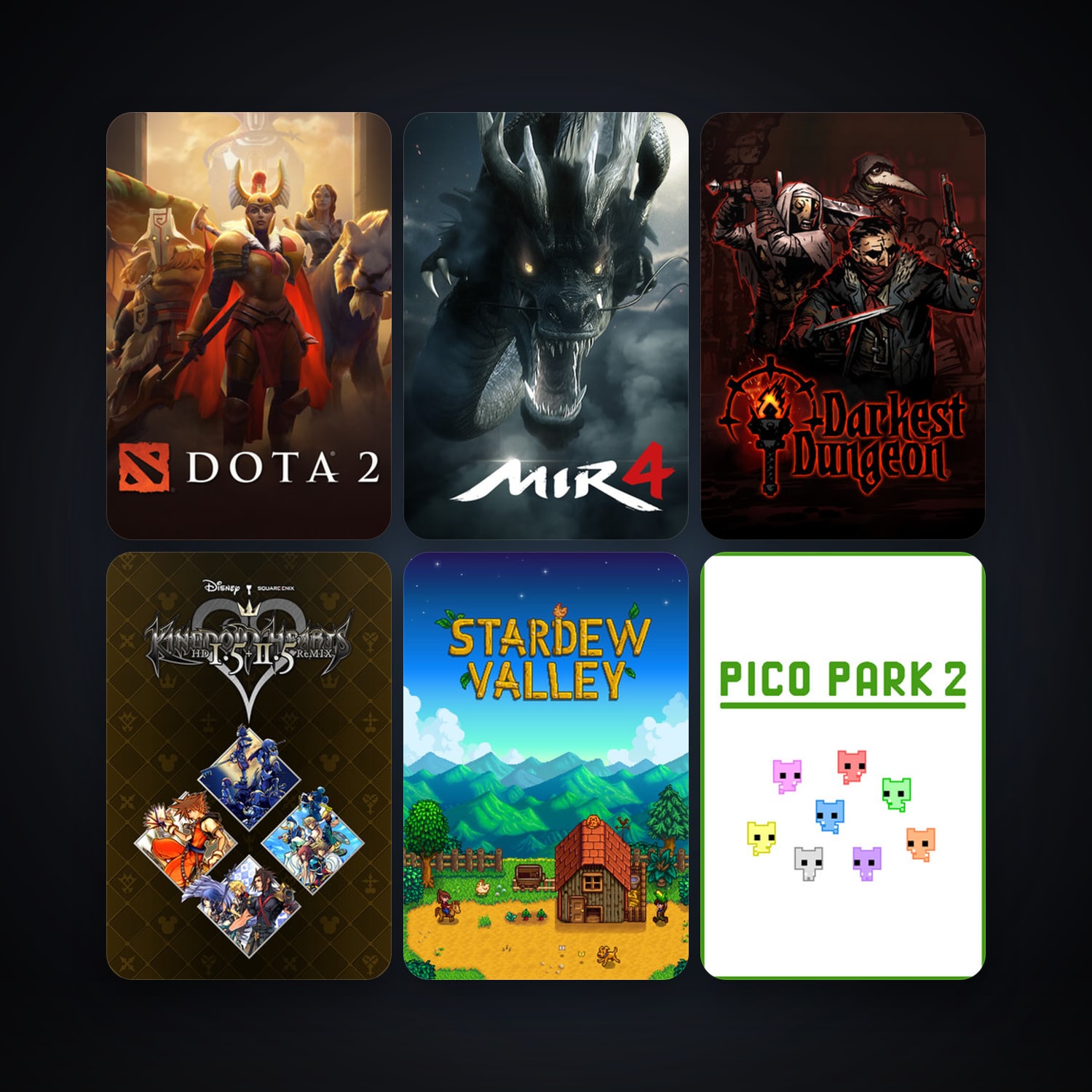 Dota 2 + Darkest Dungeon, 11 games, clean — HabibiAccounts