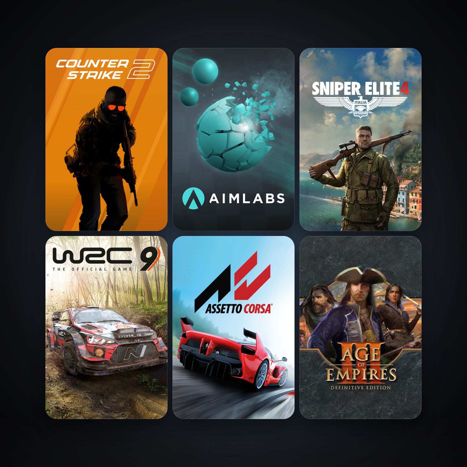 CS2 Prime + PAYDAY 2, 11 games, Steam 11, clean — HabibiAccounts