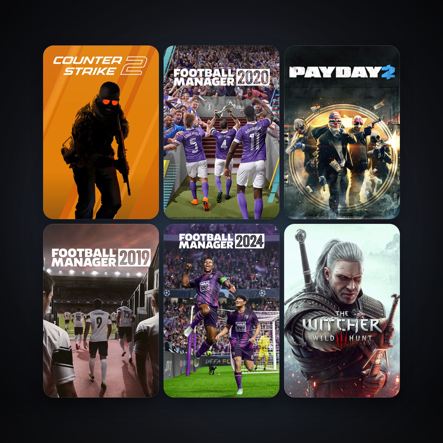 CS2 Prime + PAYDAY 2, 60 games, clean — HabibiAccounts