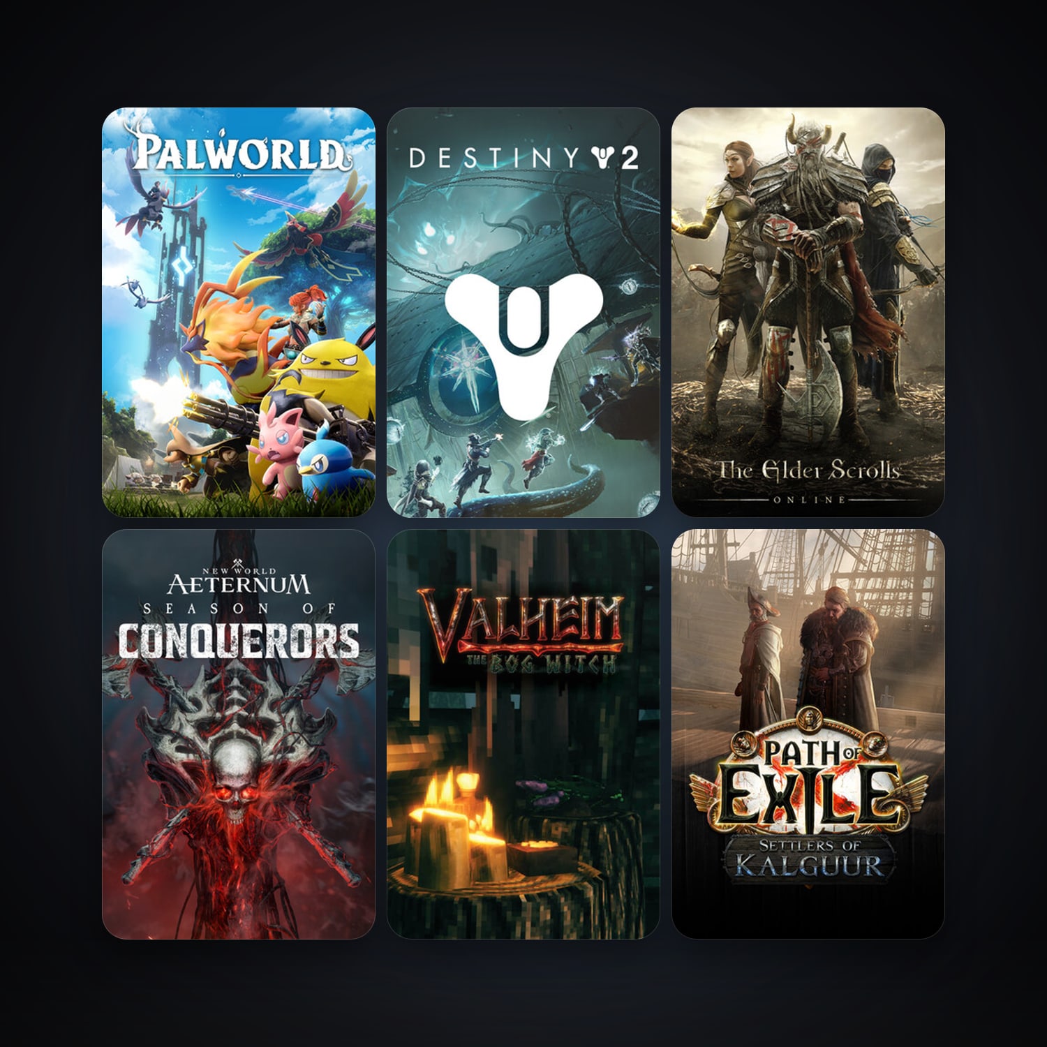 Path of Exile + The Elder Scrolls Online, 21 games, clean — HabibiAccounts