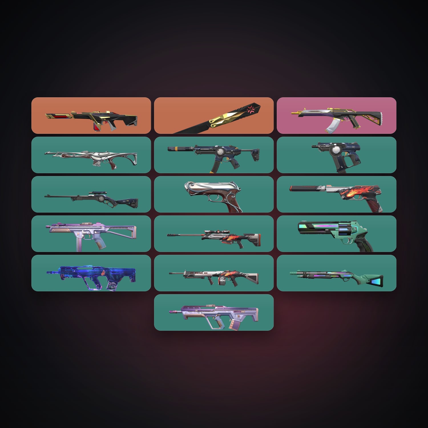 AP Iron 3 locker — 1 knives, 17 skins, lvl 26 — HabibiAccounts