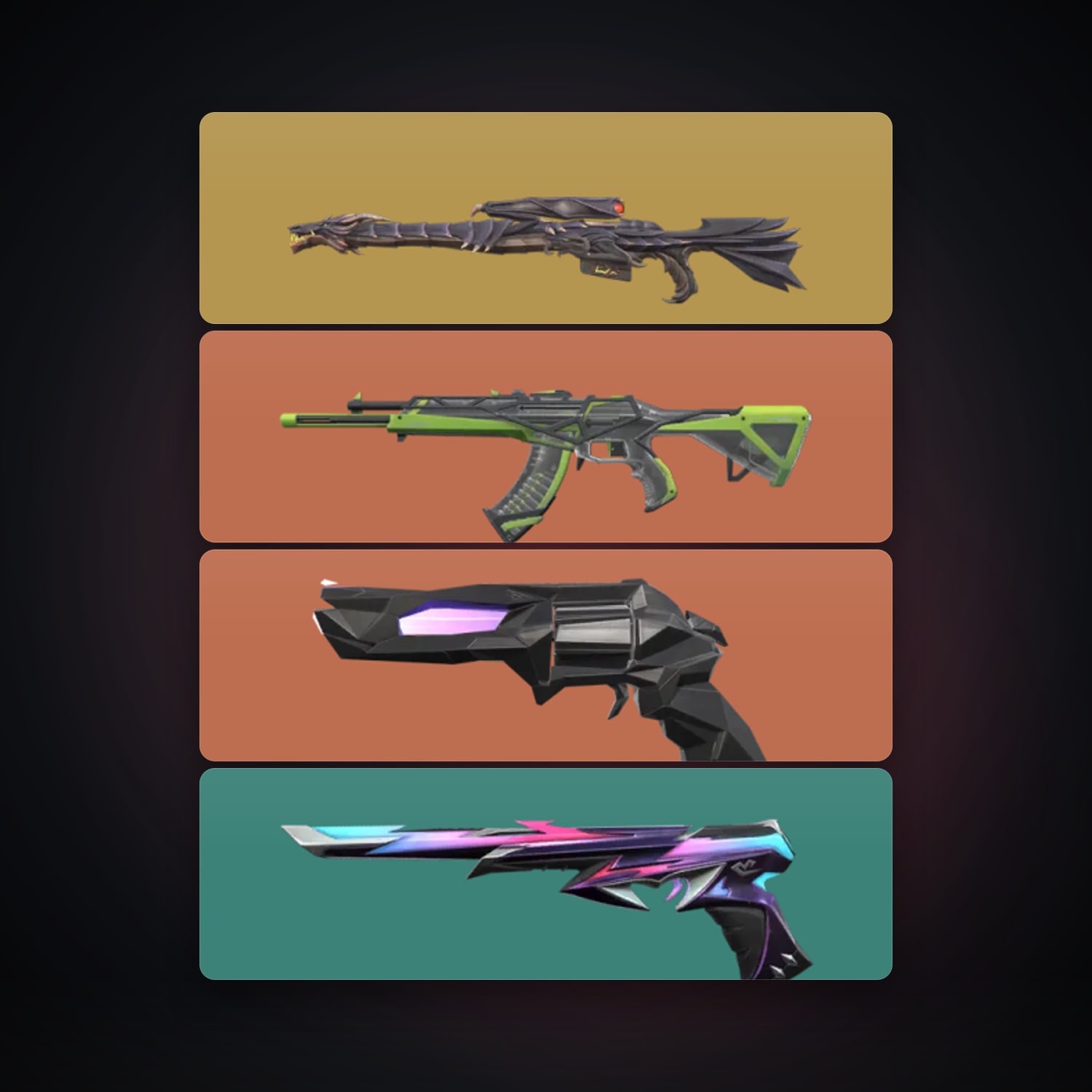 AP Gold 2 locker — 5 skins, lvl 64 — HabibiAccounts