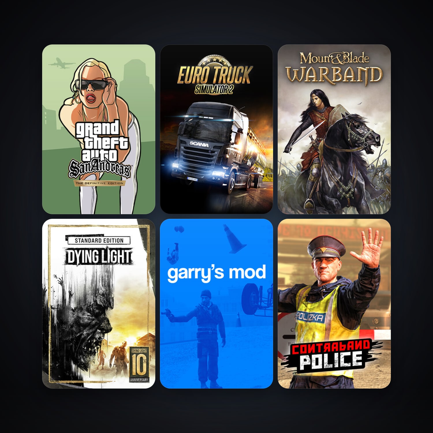 Garry's Mod + STAR WARS - Knights of the Old Republic, 46 games, Steam 10, clean — HabibiAccounts