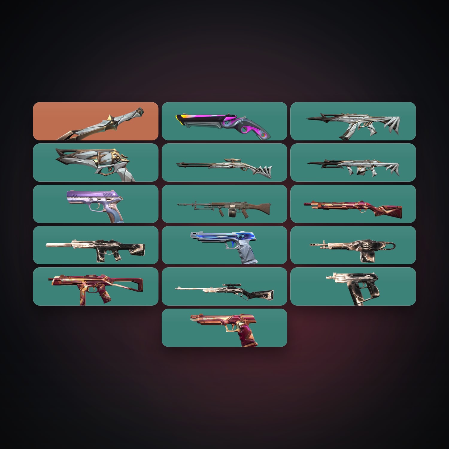 AP Bronze 1 locker — 1 knives, 17 skins, lvl 115 — HabibiAccounts