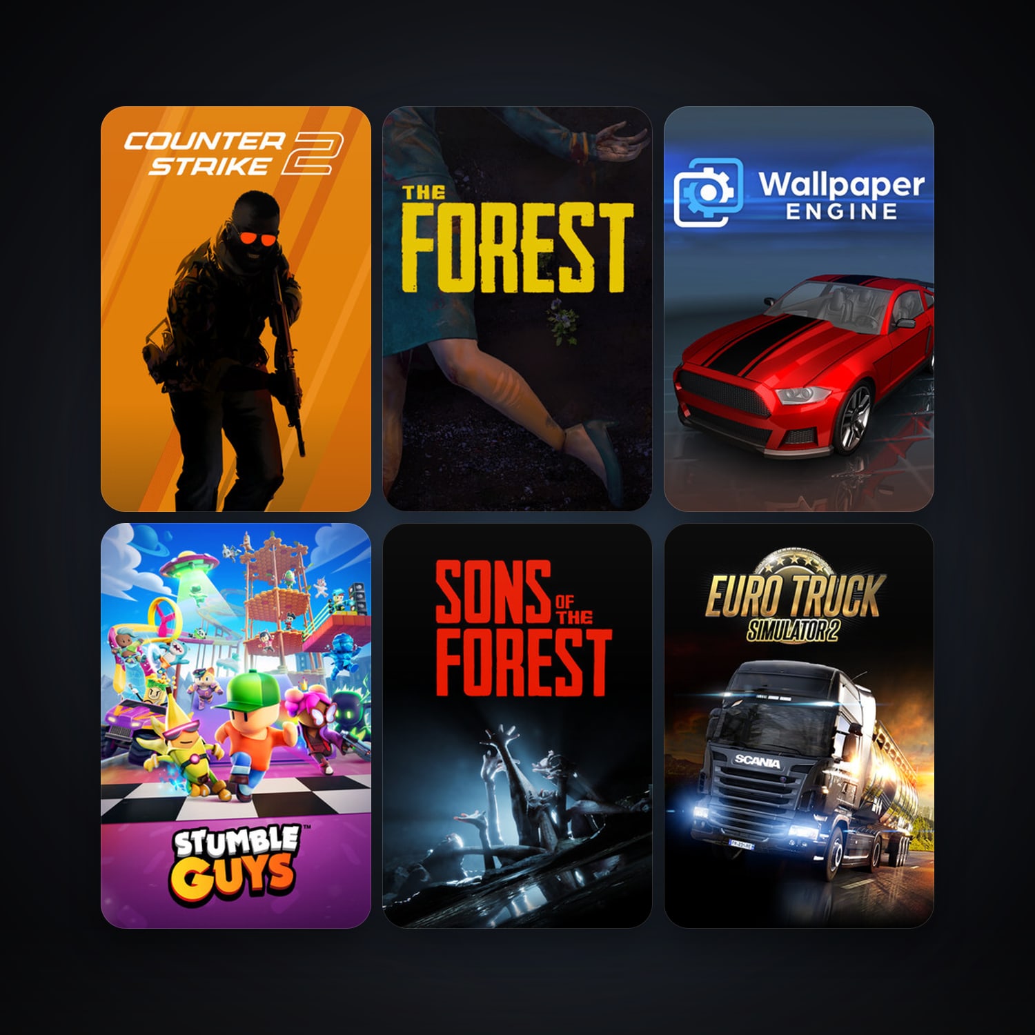 CS2 Prime + Euro Truck Simulator 2, 35 games, clean — HabibiAccounts