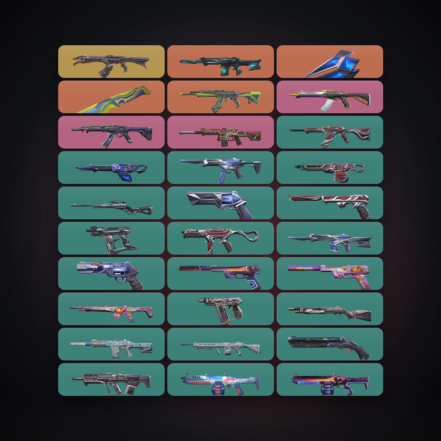 BR Silver 2 locker — 2 knives, 44 skins, lvl 110 — HabibiAccounts
