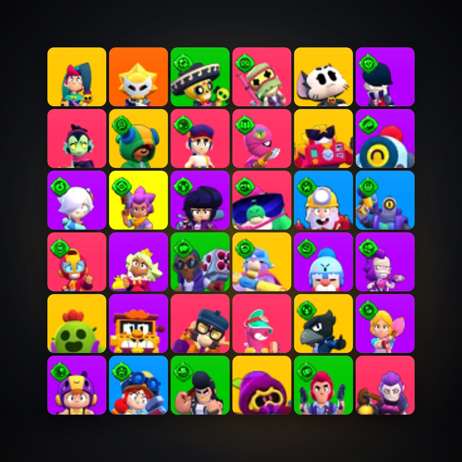 106 Brawlers | 64.7K Trophies | TH 7 — Supercell Account — HabibiAccounts