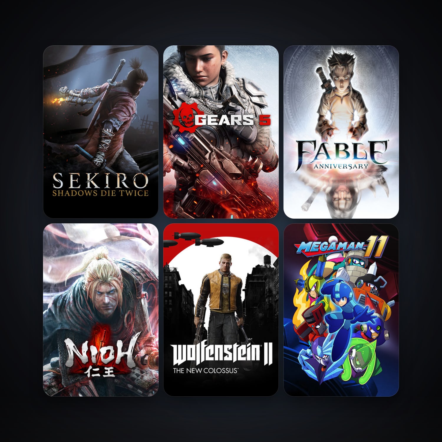 Fable Anniversary + Nioh: Complete Edition / 仁王 Complete Edition, 23 games, clean — HabibiAccounts