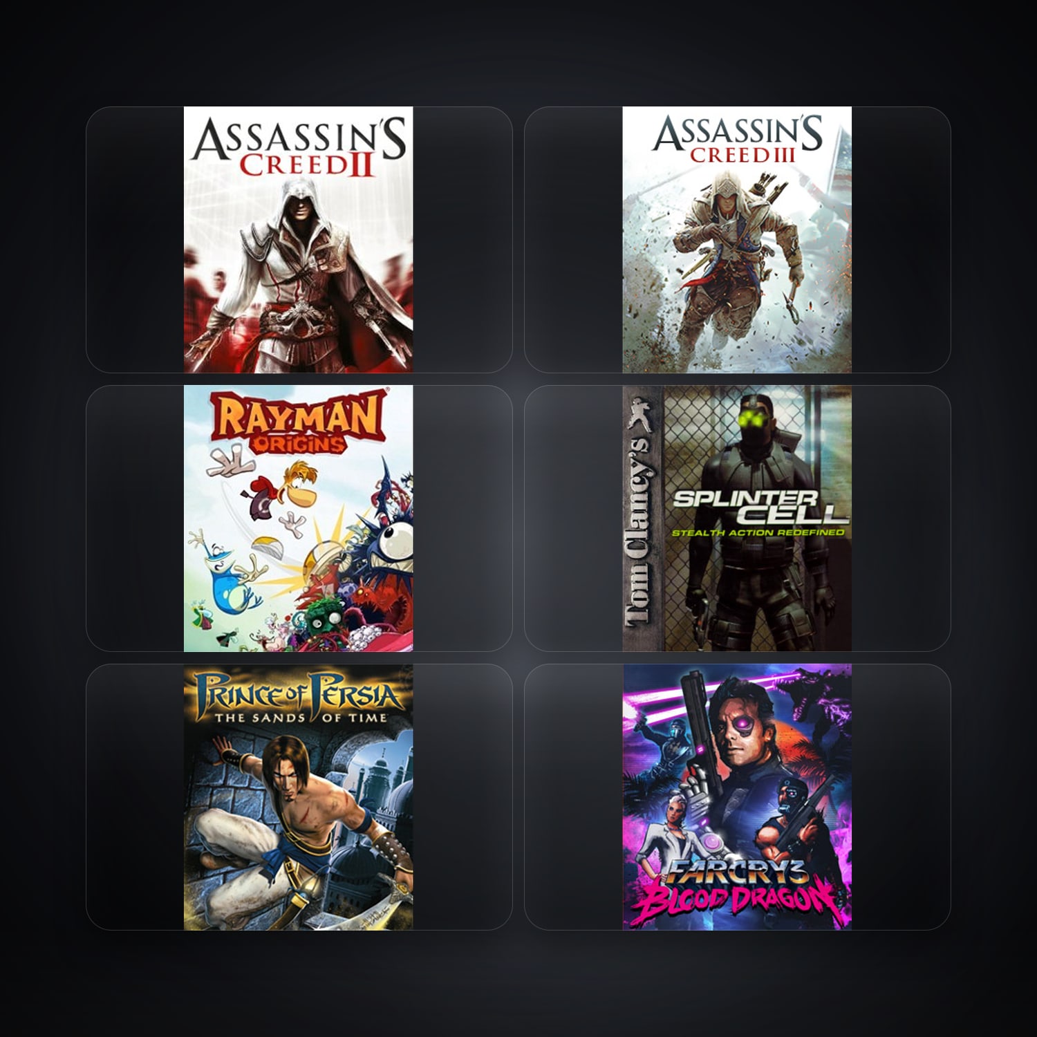 Ubisoft Assassin's Creed II + Assassin's Creed III — ES — 8 games — HabibiAccounts