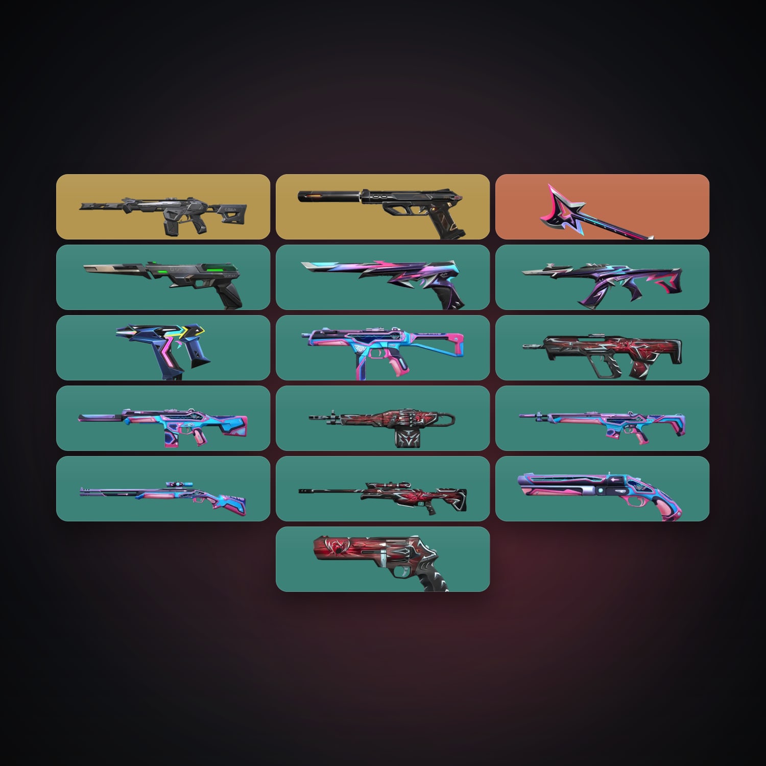 AP Silver 1 locker — 1 knives, 16 skins, lvl 80 — HabibiAccounts